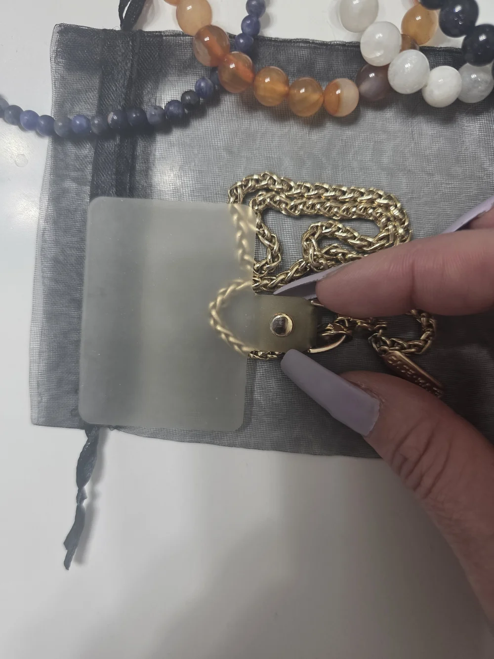 Set Of Phone Chain Holders